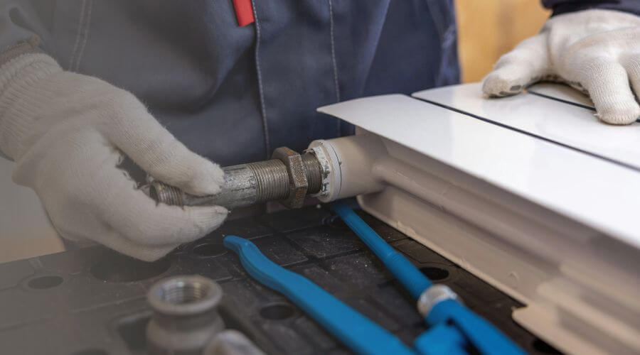 Professional water heater repair services in Castle, OK